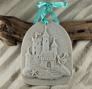 Castle in the Sand Sand Ornament (LG #194)