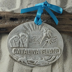 Catalina Island Memories Sand Ornament