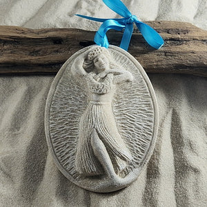 Hula Girl Dancing Sand Ornament