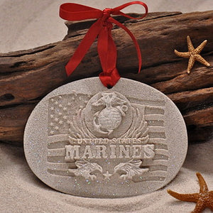 U.S. Marines Corp Sand Ornament (#182)