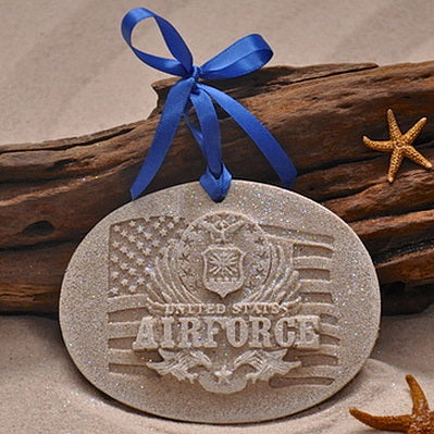 US Air Force Ornament by the Sand Store