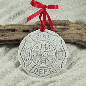Firemen/Firefighter Sand Ornament (#190)