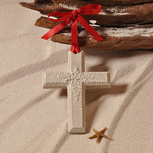 Cross Sand Ornament (#205)