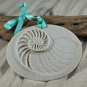 Nautilus Shell Sand Ornament (#283)