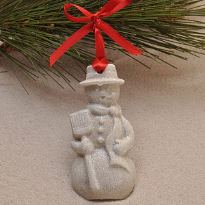 Snowman Sand Ornament (#308)