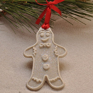 Gingerbread Man Sand Ornament (#309)