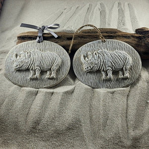 Rhinoceros Sand Ornament (#330)