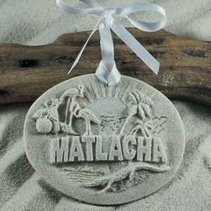 Matlacha Florida Memories Sand Ornament (#373)