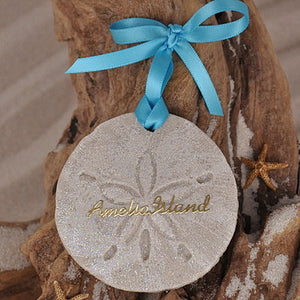 Amelia Island Sand Dollar Ornament