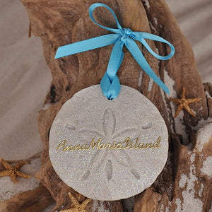 Anna Maria Island Sand Dollar Ornament