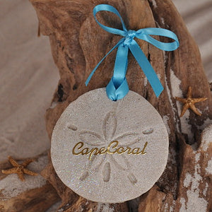 Cape Coral Sand Dollar Ornament