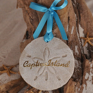 Captiva Island Sand Dollar Ornament