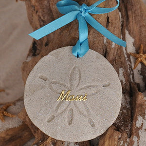 Maui Sand Dollar Ornament