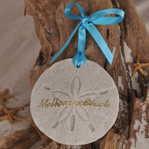 Melbourne Beach Sand Dollar Ornament