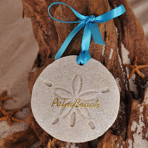 Palm Beach Sand Dollar Ornament