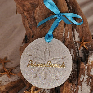 Pismo Beach Sand Dollar Ornament