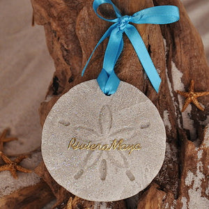 Riviera Maya Sand Dollar Ornament