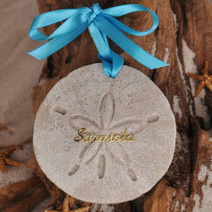Sarasota Sand Dollar Ornament