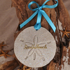 South Beach Sand Dollar Ornament