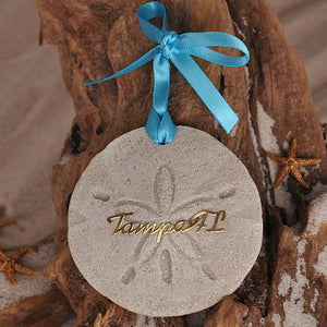 Tampa Sand Dollar Ornament