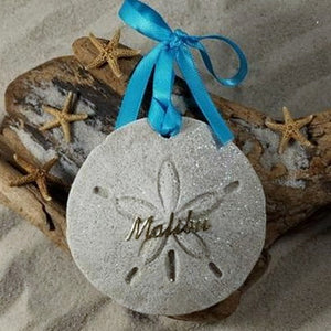 Malibu Sand Dollar Sand Ornament