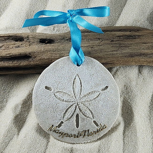 Mayport, Florida Sand Dollar Sand Ornament