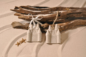 SAND CASTLE ORNAMENT, SAND CASTLE, SAND ORNAMENT, TROPICAL SEASIDE ORNAMENT, COASTAL BEACH GIFT, MADE IN FLORIDA, BEACH LOVER GIFTS, BEACH SAND KEEPSAKES, VACATION SOUVENIR, GIFT SHOP OWNERS, PROMOTIONAL ITEMS, PARTY FAVOR, SPECIAL EVENT, COLLECTIBLES, HAND-CRAFTED, FUNDRAISER, BRIDAL SHOWER FAVORS, DESTINATION WEDDING, BEACH WEDDING FAVORS