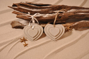 VALENTINE'S DAY ORNAMENT, HEART SAND ORNAMENT, TROPICAL SEASIDE ORNAMENT, COASTAL BEACH GIFT, MADE IN FLORIDA, BEACH LOVER GIFTS, BEACH SAND KEEPSAKES, VACATION SOUVENIR, GIFT SHOP OWNERS, PROMOTIONAL ITEMS, PARTY FAVOR, SPECIAL EVENT, COLLECTIBLES, HAND-CRAFTED, FUNDRAISER, BRIDAL SHOWER FAVORS, DESTINATION WEDDING, BEACH WEDDING FAVORS