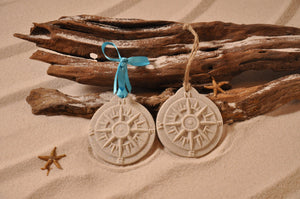 COMPASS ORNAMENT, NAUTICAL ROSE COMPASS, SAND ORNAMENT, TROPICAL SEASIDE ORNAMENT, COASTAL BEACH GIFT, MADE IN FLORIDA, BEACH LOVER GIFTS, BEACH SAND KEEPSAKES, VACATION SOUVENIR, GIFT SHOP OWNERS, PROMOTIONAL ITEMS, PARTY FAVOR, SPECIAL EVENT, COLLECTIBLES, HAND-CRAFTED, FUNDRAISER, BRIDAL SHOWER FAVORS, DESTINATION WEDDING, BEACH WEDDING FAVORS