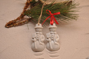 SNOWMAN, WINTER SANDMAN, CHRISTMAS, XMAS, HOLIDAY GIFT, SEASIDE CHRISTMAS, CHRISTMAS ORNAMENT, SEASONAL DÉCOR, HOLIDAY ORNAMENT, SAND ORNAMENT, TROPICAL SEASIDE ORNAMENT, COASTAL BEACH GIFT, MADE IN FLORIDA, BEACH LOVER GIFTS, BEACH SAND KEEPSAKES, VACATION SOUVENIR, GIFT SHOP OWNERS, PROMOTIONAL ITEMS, PARTY FAVOR, SPECIAL EVENT, COLLECTIBLES, HAND-CRAFTED, FUNDRAISER